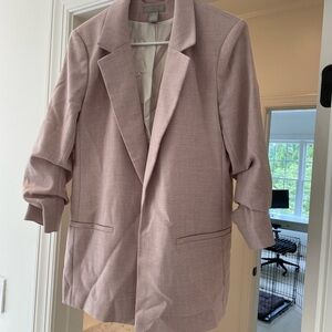 Pink blazer jacket size medium
